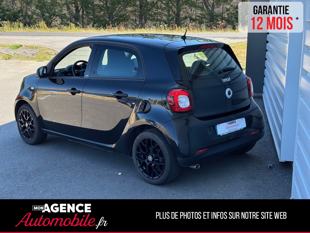 Smart Forfour PASSION 1.0 71ch 2ème Main *Jantes Brabus*Caméra De Recul*Climatisation*GPS TomTom