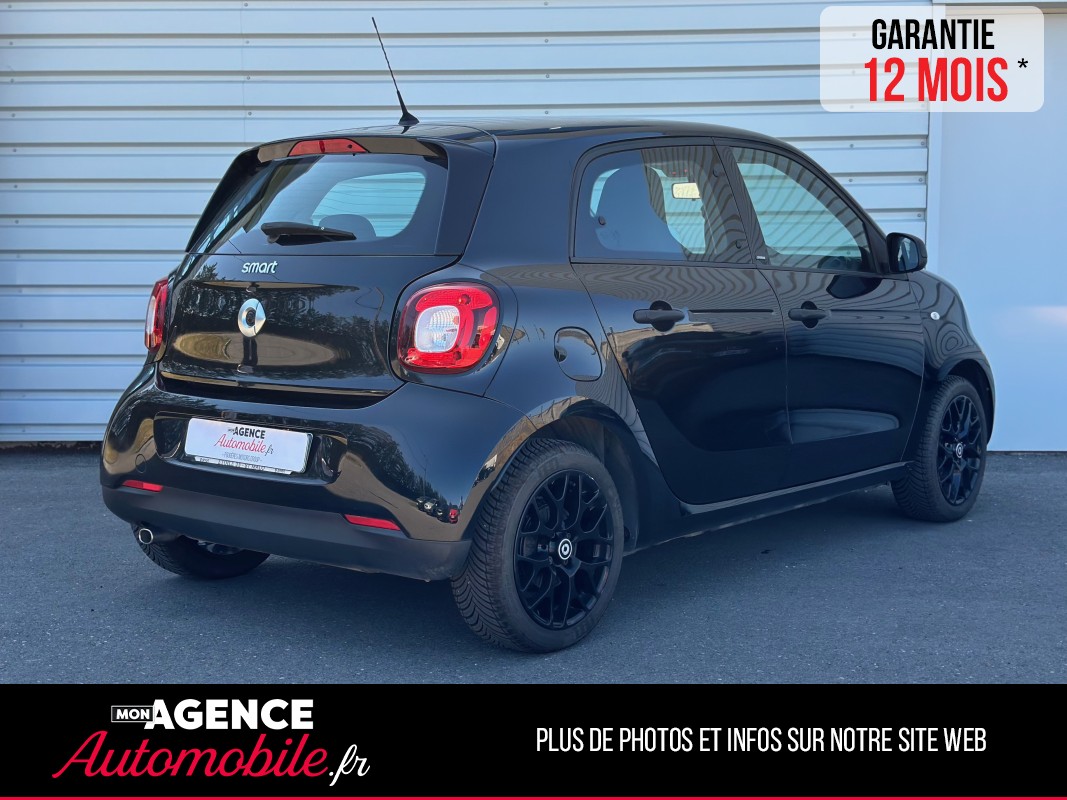 Smart Forfour PASSION 1.0 71ch 2ème Main *Jantes Brabus*Caméra De Recul*Climatisation*GPS TomTom