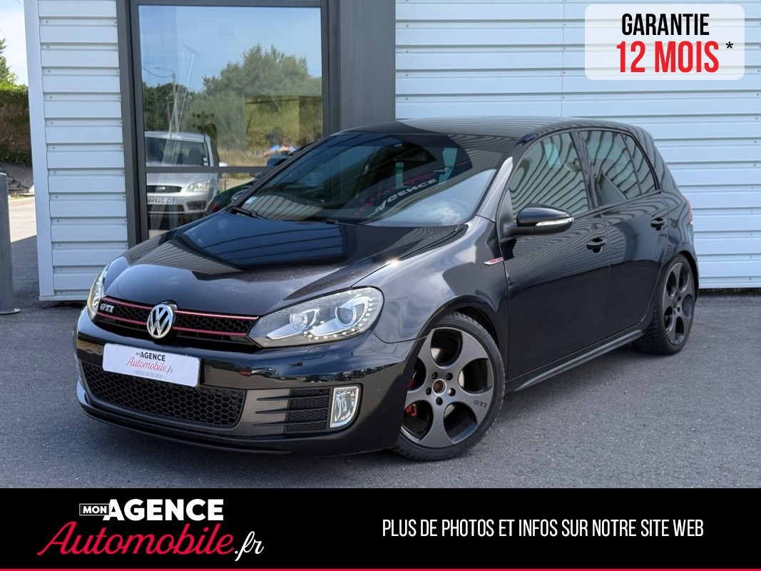 Volkswagen GOLF VI GTI DSG6 210ch *CLAPET ECHAPPEMENT* / GARANTIE 12 MOIS