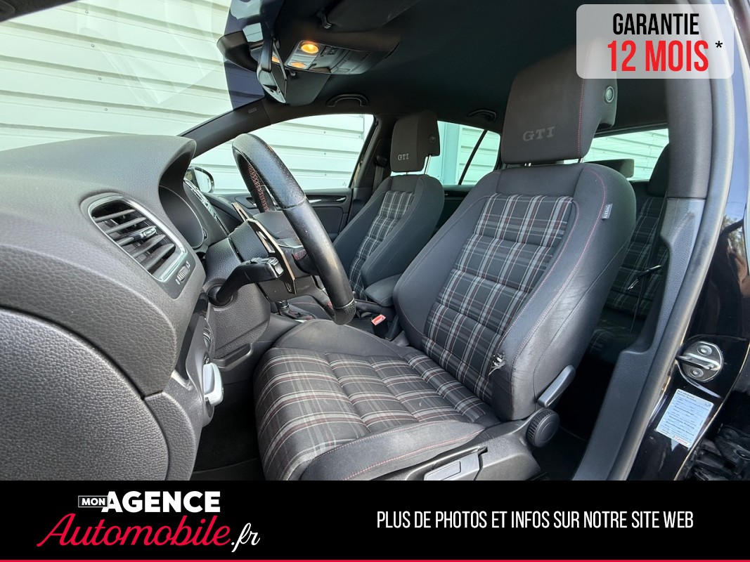 Volkswagen GOLF VI GTI DSG6 210ch *CLAPET ECHAPPEMENT* / GARANTIE 12 MOIS