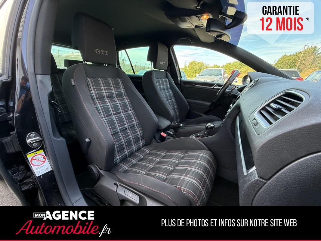 Volkswagen GOLF VI GTI DSG6 210ch *CLAPET ECHAPPEMENT* / GARANTIE 12 MOIS