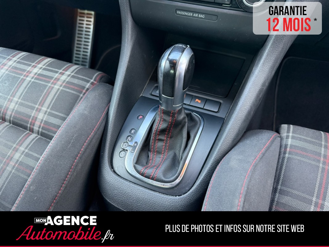 Volkswagen GOLF VI GTI DSG6 210ch *CLAPET ECHAPPEMENT* / GARANTIE 12 MOIS