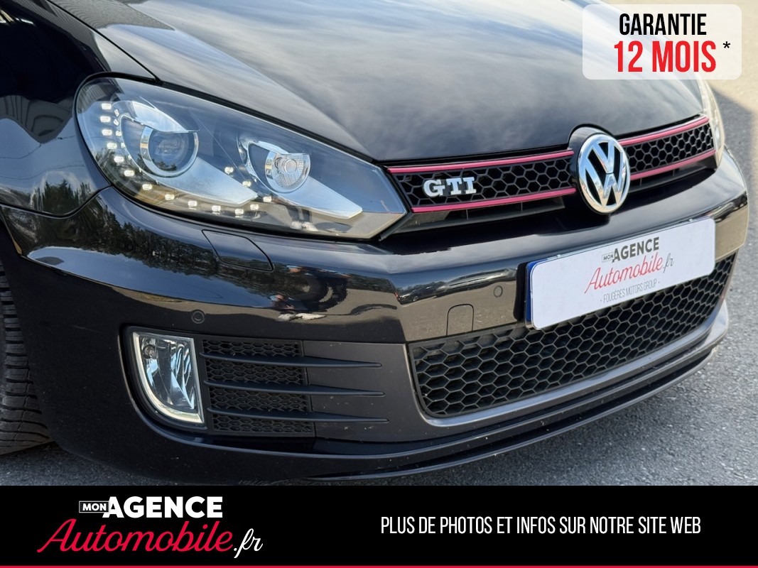 Volkswagen GOLF VI GTI DSG6 210ch *CLAPET ECHAPPEMENT* / GARANTIE 12 MOIS