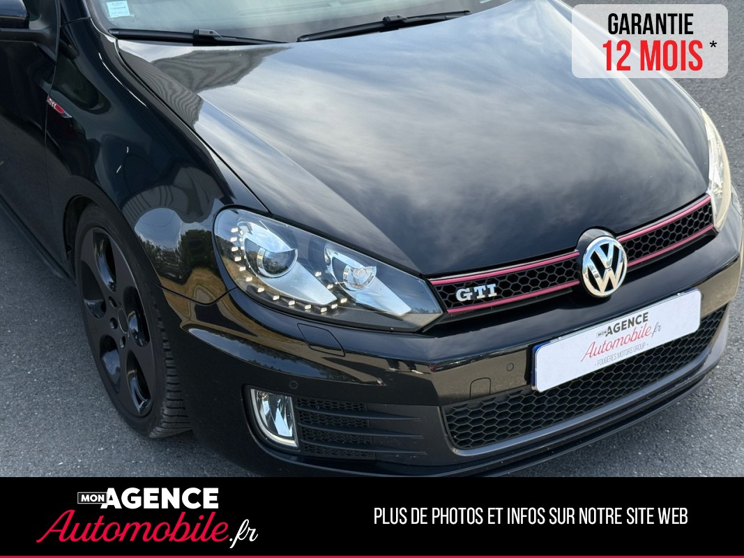 Volkswagen GOLF VI GTI DSG6 210ch *CLAPET ECHAPPEMENT* / GARANTIE 12 MOIS