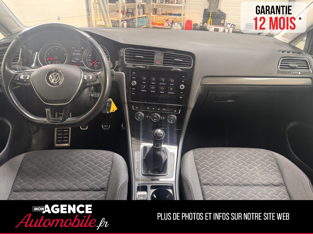 Volkswagen GOLF VII 7 1.0 TSI CONNECT 110 CH / Garantie 12 Mois