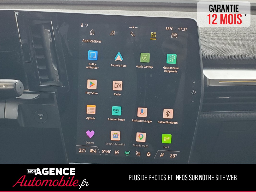 Renault MEGANE V E-TECH EV60 220 SUPER CHARGE TECHNO 60 KWH