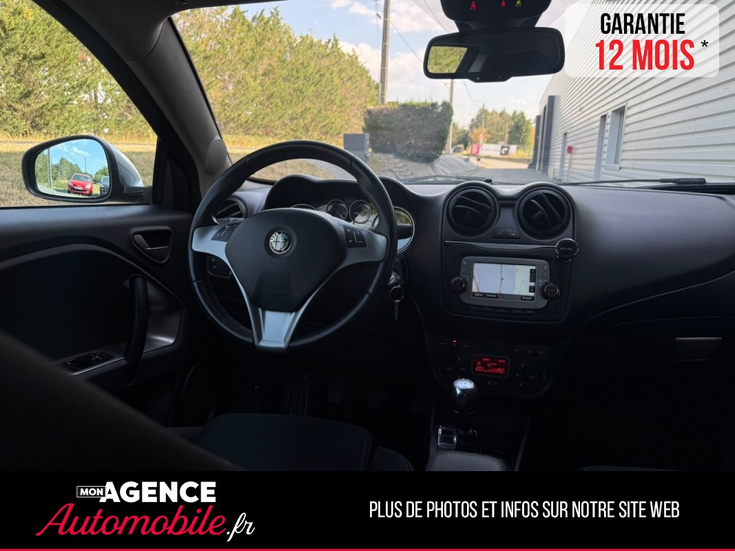 Alfa Romeo MITO 0.9 TWINAIR 105ch DISTINCTIVE BUSINESS *KIT EMBRAYAGE 2025* / GARANTIE 12 MOIS