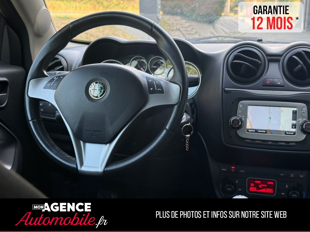 Alfa Romeo MITO 0.9 TWINAIR 105ch DISTINCTIVE BUSINESS *KIT EMBRAYAGE 2025* / GARANTIE 12 MOIS
