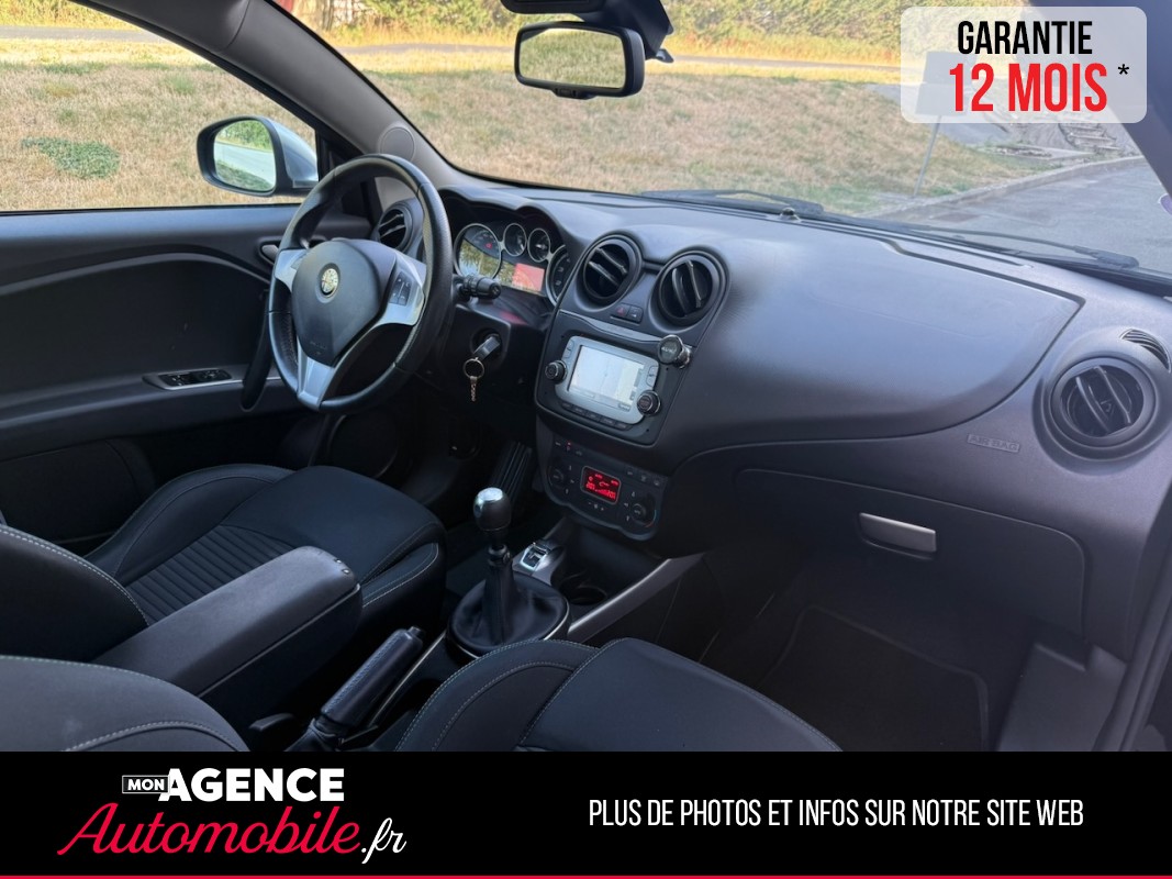 Alfa Romeo MITO 0.9 TWINAIR 105ch DISTINCTIVE BUSINESS *KIT EMBRAYAGE 2025* / GARANTIE 12 MOIS