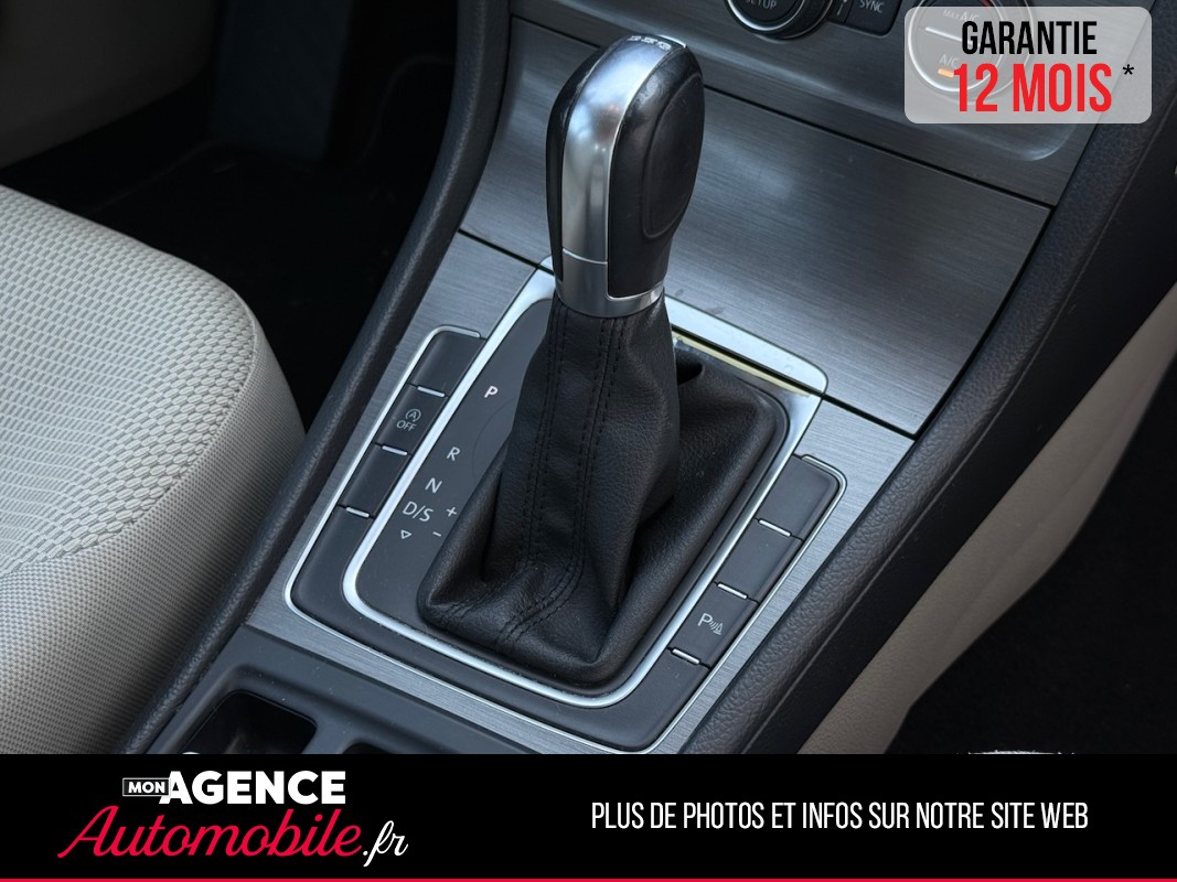 Volkswagen GOLF VII 1.6 TDI 105ch CONFORTLINE DSG7 *RADAR AV AR*REGULATEUR ADAPTATIF*/ GARANTIE 12 MOIS