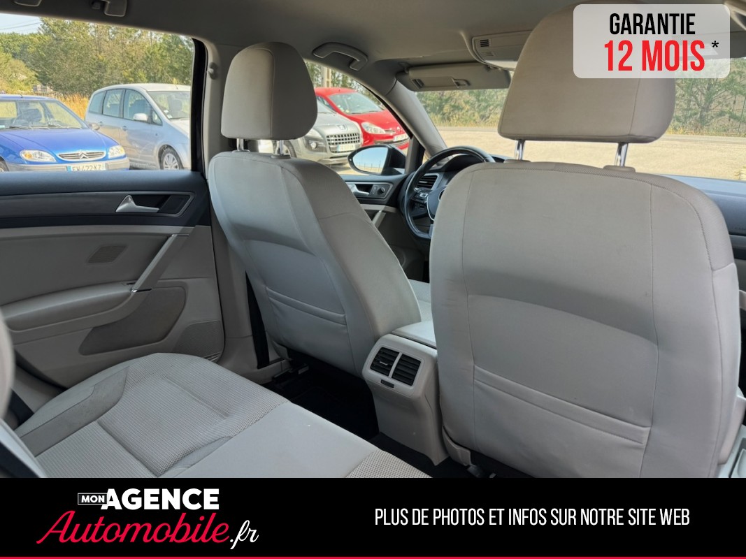 Volkswagen GOLF VII 1.6 TDI 105ch CONFORTLINE DSG7 *RADAR AV AR*REGULATEUR ADAPTATIF*/ GARANTIE 12 MOIS