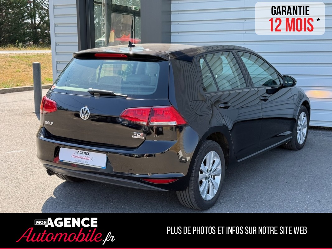 Volkswagen GOLF VII 1.6 TDI 105ch CONFORTLINE DSG7 *RADAR AV AR*REGULATEUR ADAPTATIF*/ GARANTIE 12 MOIS