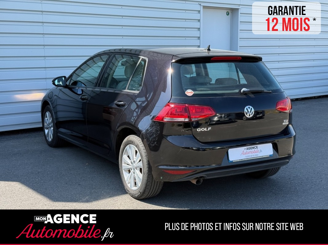 Volkswagen GOLF VII 1.6 TDI 105ch CONFORTLINE DSG7 *RADAR AV AR*REGULATEUR ADAPTATIF*/ GARANTIE 12 MOIS