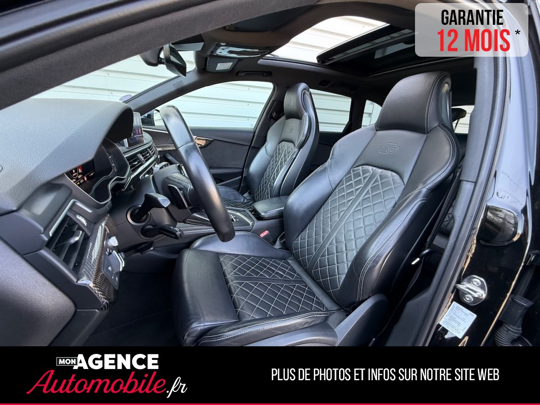Audi S4 AVANT 3.0 TFSI 354ch QUATTRO *ATTELAGE*SIEGE CHAUFFANTS AV AR*MASSANT AV*PACK CARBONE*Bang & Olufsen*/ GARANTIE 12 MOIS