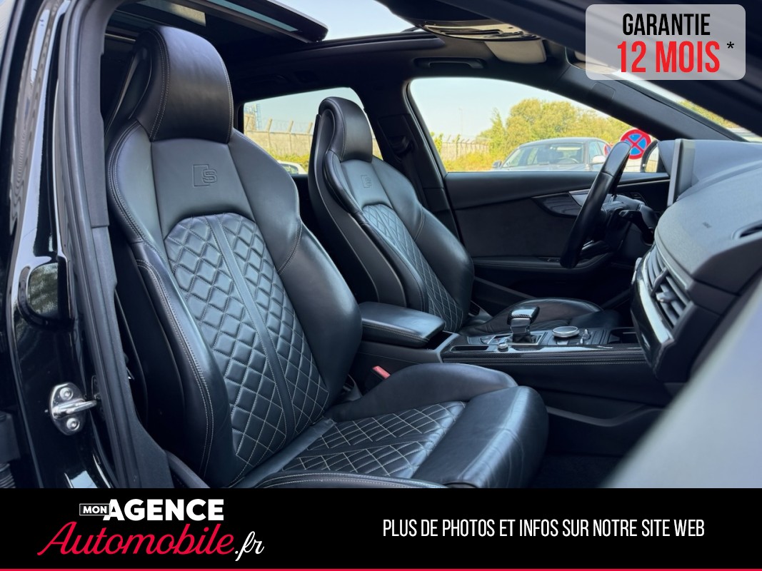 Audi S4 AVANT 3.0 TFSI 354ch QUATTRO *ATTELAGE*SIEGE CHAUFFANTS AV AR*MASSANT AV*PACK CARBONE*Bang & Olufsen*/ GARANTIE 12 MOIS