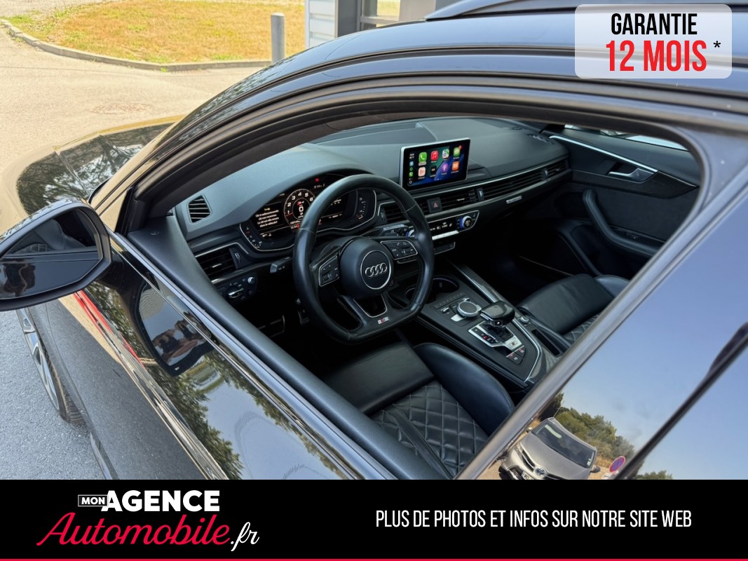 Audi S4 AVANT 3.0 TFSI 354ch QUATTRO *ATTELAGE*SIEGE CHAUFFANTS AV AR*MASSANT AV*PACK CARBONE*Bang & Olufsen*/ GARANTIE 12 MOIS