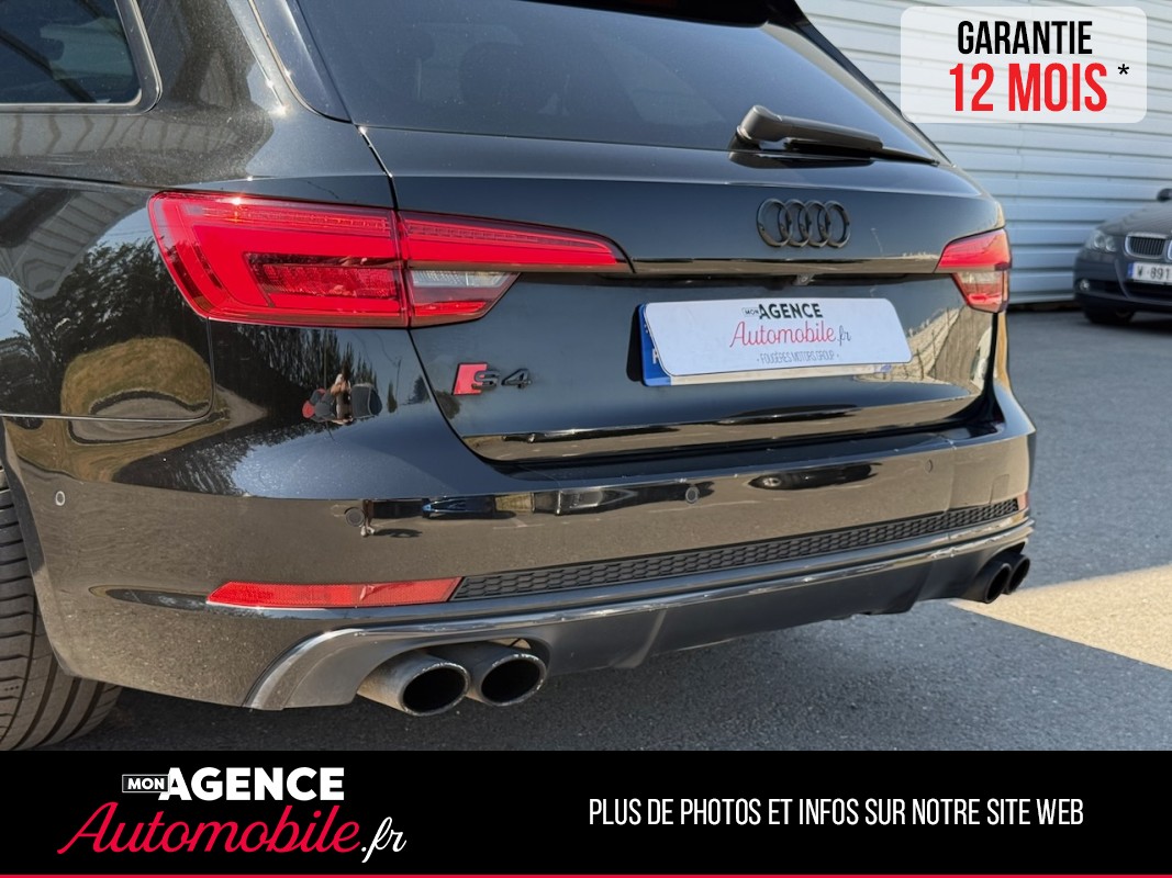 Audi S4 AVANT 3.0 TFSI 354ch QUATTRO *ATTELAGE*SIEGE CHAUFFANTS AV AR*MASSANT AV*PACK CARBONE*Bang & Olufsen*/ GARANTIE 12 MOIS