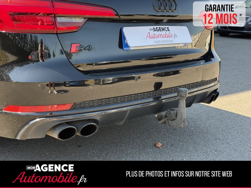 Audi S4 AVANT 3.0 TFSI 354ch QUATTRO *ATTELAGE*SIEGE CHAUFFANTS AV AR*MASSANT AV*PACK CARBONE*Bang & Olufsen*/ GARANTIE 12 MOIS