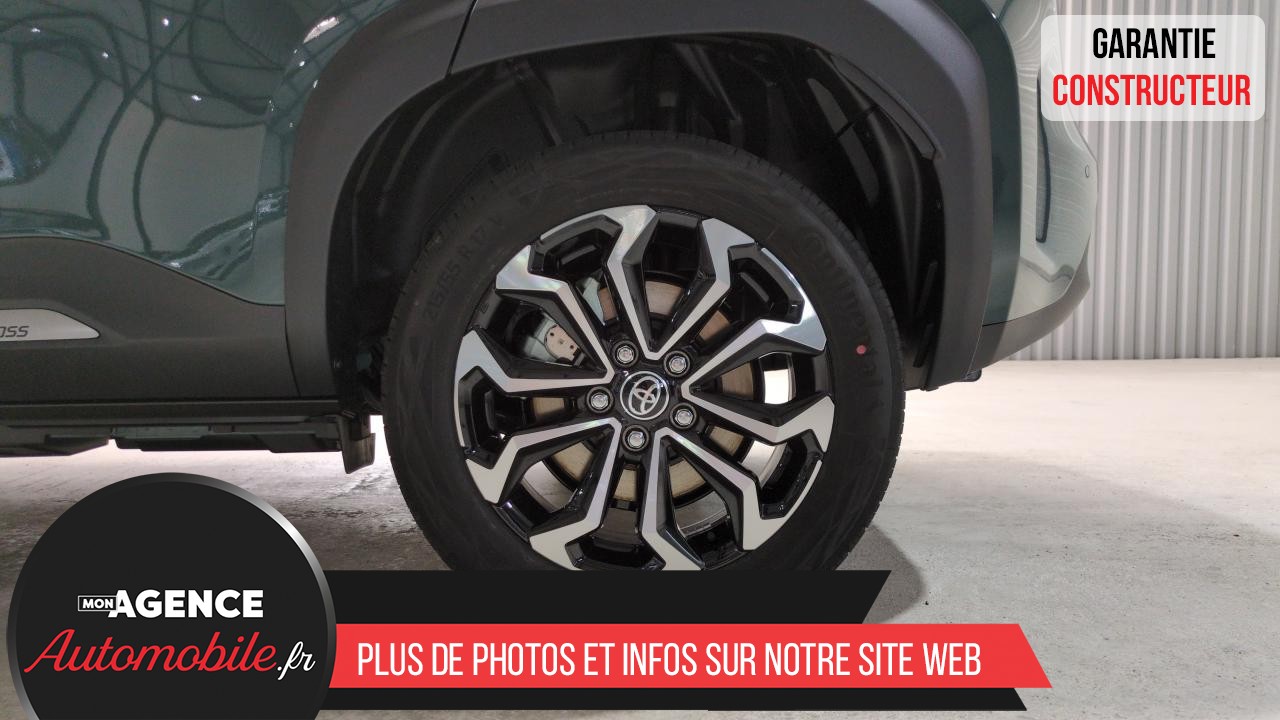 Toyota YARIS CROSS HYBRIDE 130H 2WD BVA DESIGN SUREQUIPE (RADARS AV-AR, SIÈGES CHAUFFANTS, ANGLES MORTS)