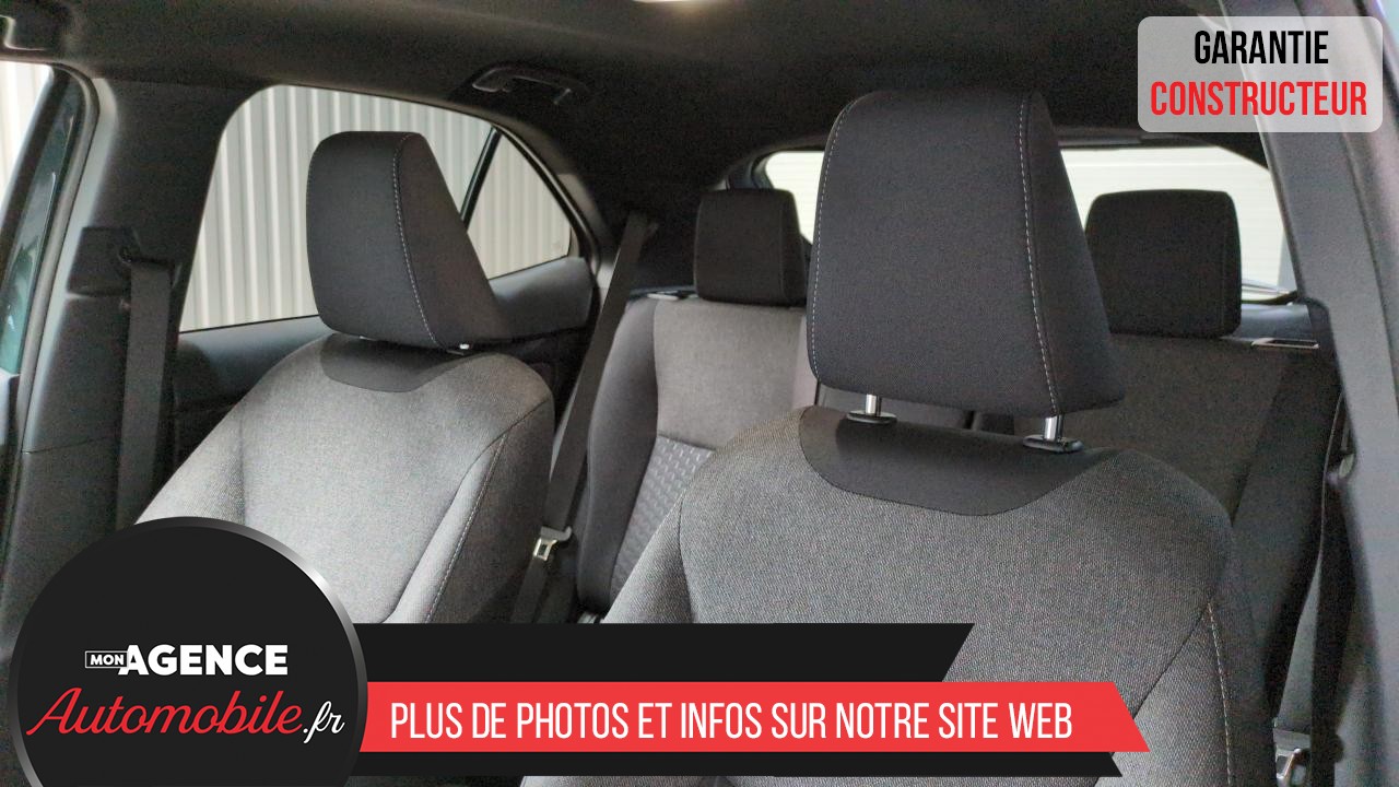 Toyota YARIS CROSS HYBRIDE 130H 2WD BVA DESIGN SUREQUIPE (RADARS AV-AR, SIÈGES CHAUFFANTS, ANGLES MORTS)