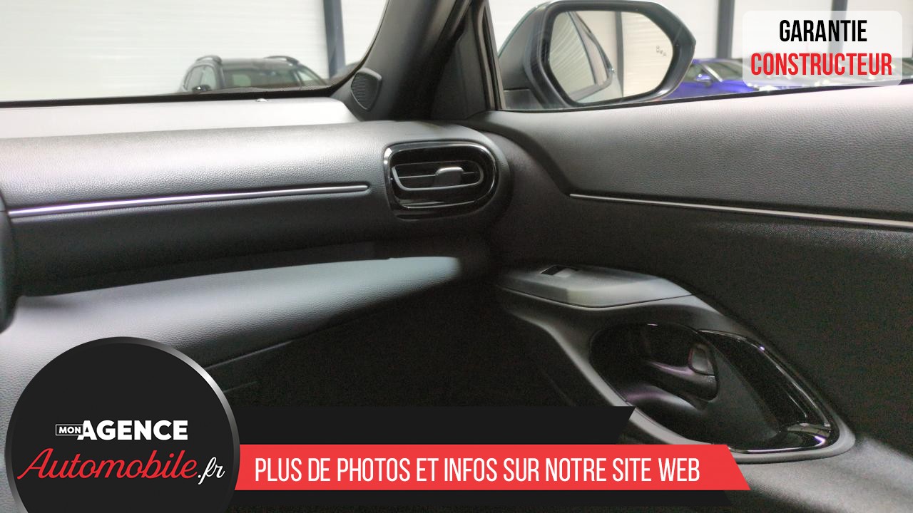 Toyota YARIS CROSS HYBRIDE 130H 2WD BVA DESIGN SUREQUIPE (RADARS AV-AR, SIÈGES CHAUFFANTS, ANGLES MORTS)