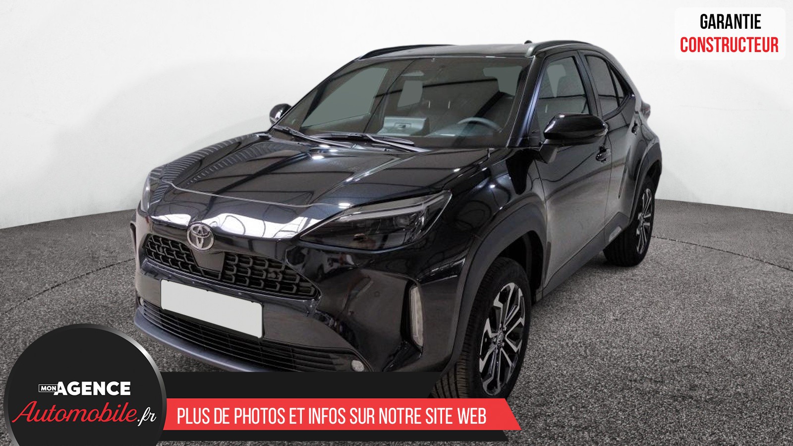 Toyota YARIS CROSS HYBRIDE 130H 2WD BVA DESIGN SUREQUIPE (RADARS AV-AR, SIÈGES CHAUFFANTS, ANGLES MORTS)