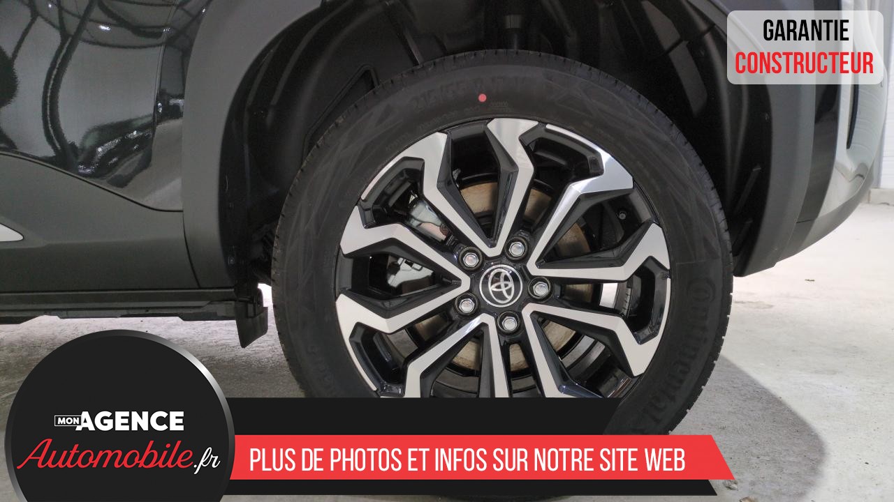 Toyota YARIS CROSS HYBRIDE 130H 2WD BVA DESIGN SUREQUIPE (RADARS AV-AR, SIÈGES CHAUFFANTS, ANGLES MORTS)