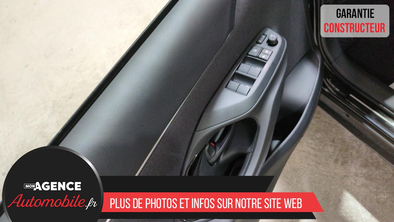 Toyota YARIS CROSS HYBRIDE 130H 2WD BVA DESIGN SUREQUIPE (RADARS AV-AR, SIÈGES CHAUFFANTS, ANGLES MORTS)