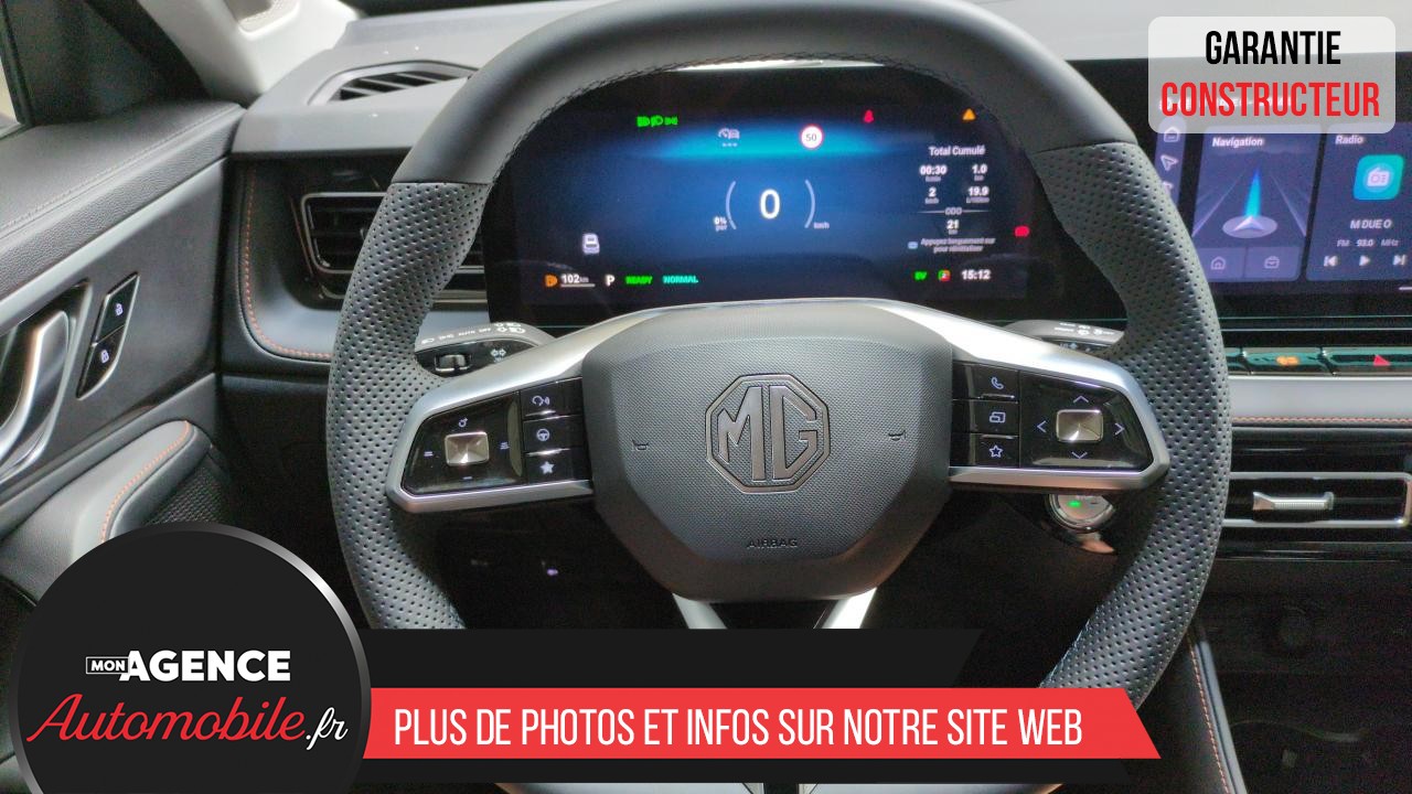 MG EHS 1.5 HYBRID+ 224 CH BVA LUXURY