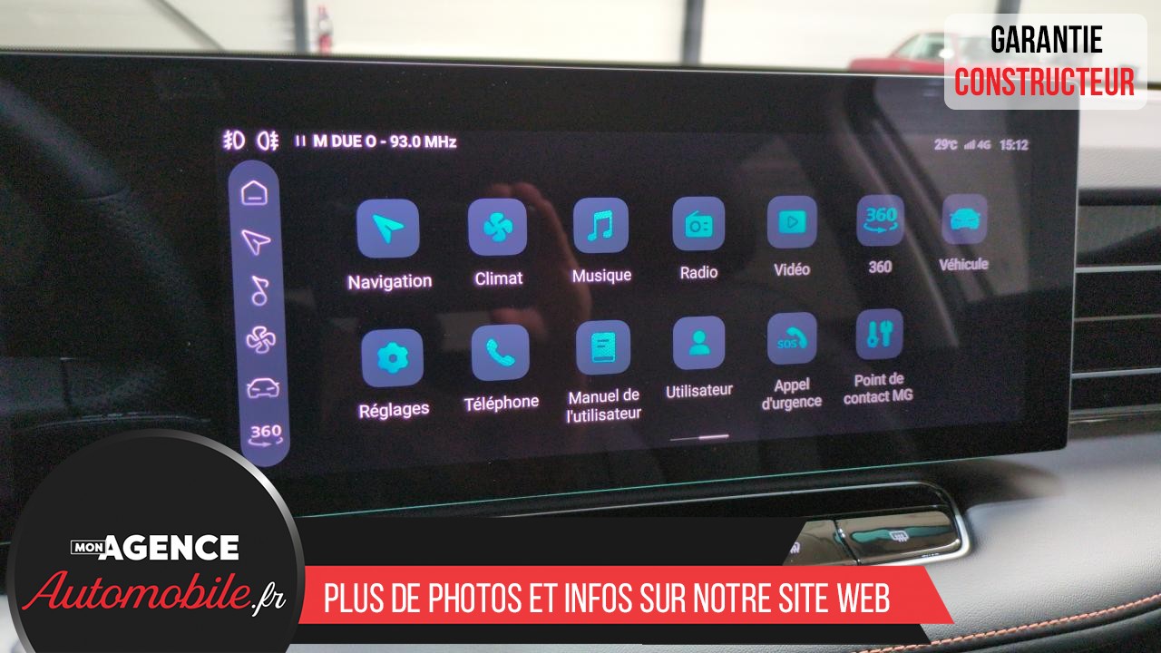 MG EHS 1.5 HYBRID+ 224 CH BVA LUXURY