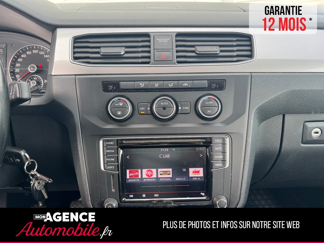 Volkswagen CADDY MAXI 2.0 TDI 102 Ch / GARANTIE 12 MOIS