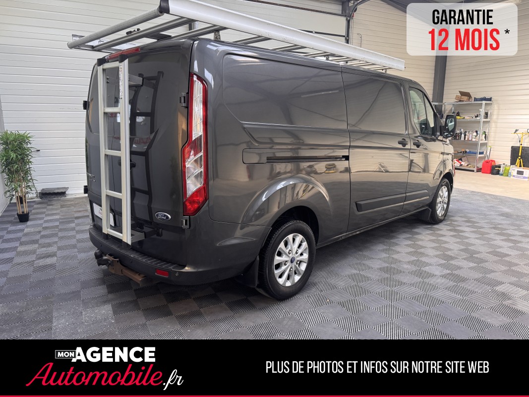Ford TRANSIT CUSTOM 19 990 EUROS TTC 16 658 EUROS HT L2H1 2.0 170 LIMITED BA / Garantie 12 Mois