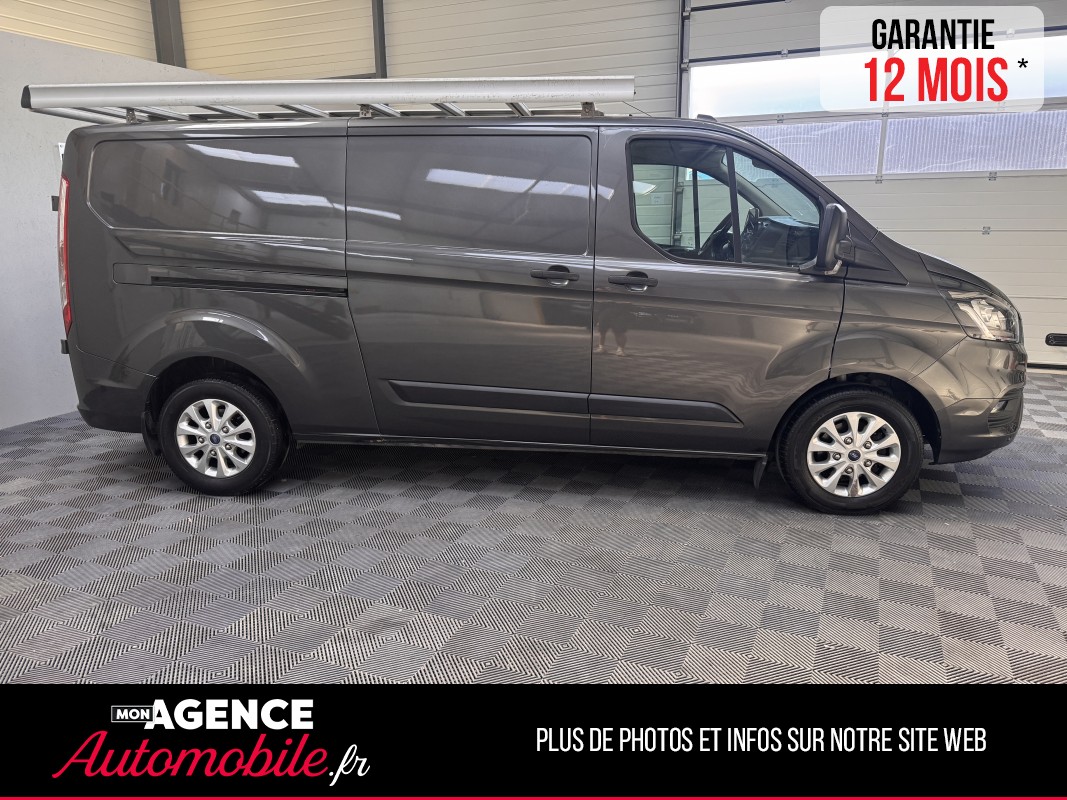 Ford TRANSIT CUSTOM 19 990 EUROS TTC 16 658 EUROS HT L2H1 2.0 170 LIMITED BA / Garantie 12 Mois