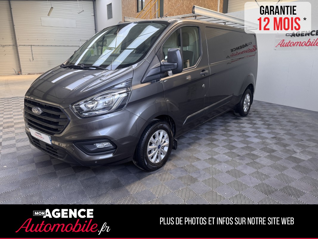 Ford TRANSIT CUSTOM 19 990 EUROS TTC 16 658 EUROS HT L2H1 2.0 170 LIMITED BA / Garantie 12 Mois