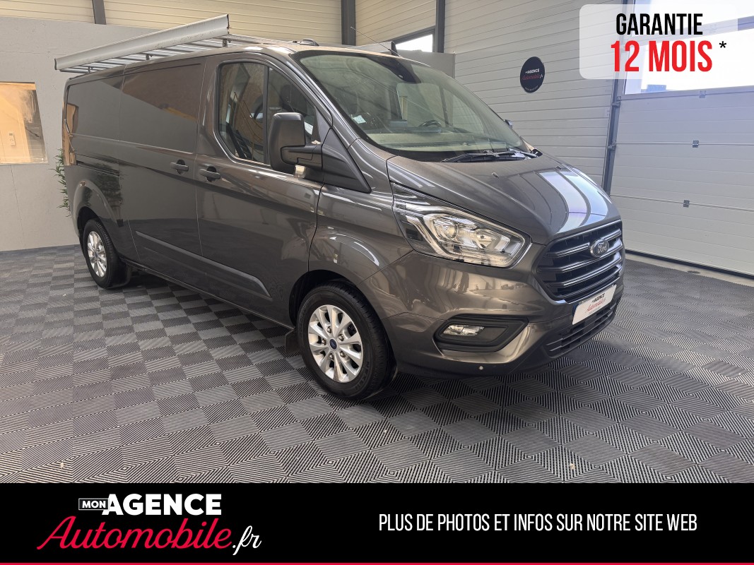 Ford TRANSIT CUSTOM 19 990 EUROS TTC 16 658 EUROS HT L2H1 2.0 170 LIMITED BA / Garantie 12 Mois