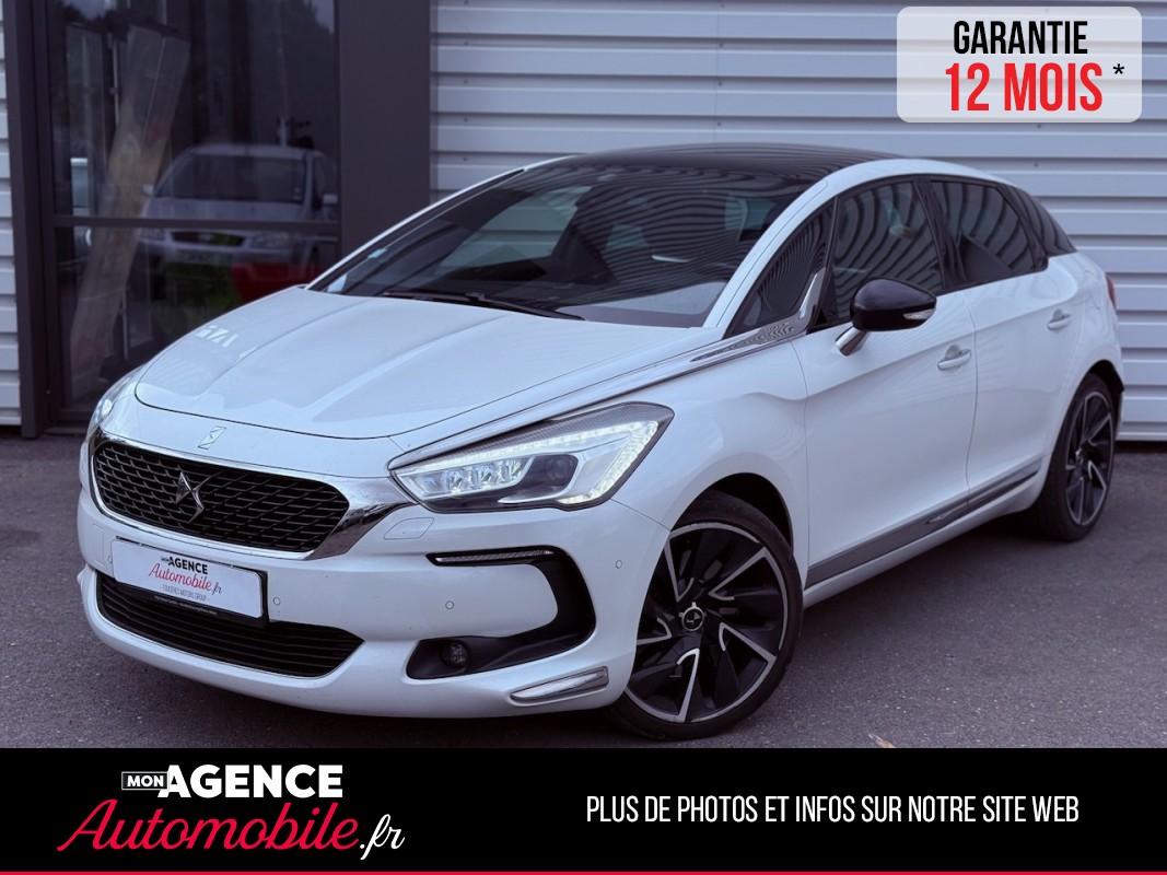 DS DS5 2.0 BLUE HDI 180ch SPORT CHIC EAT6 BOITE AUTO *KIT DISTRIBUTION 2025*ATTELAGE*CARPLAY* / GARANTIE 12 MOIS