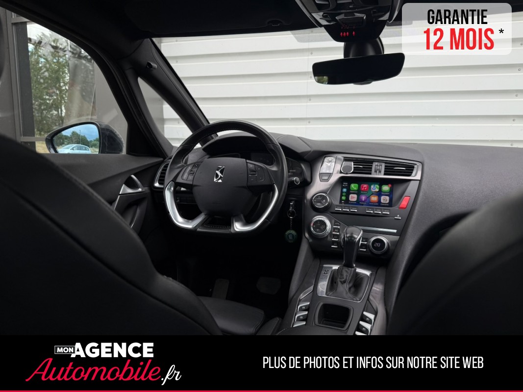 DS DS5 2.0 BLUE HDI 180ch SPORT CHIC EAT6 BOITE AUTO *KIT DISTRIBUTION 2025*ATTELAGE*CARPLAY* / GARANTIE 12 MOIS
