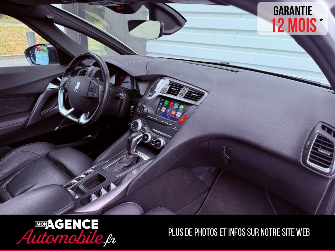 DS DS5 2.0 BLUE HDI 180ch SPORT CHIC EAT6 BOITE AUTO *KIT DISTRIBUTION 2025*ATTELAGE*CARPLAY* / GARANTIE 12 MOIS