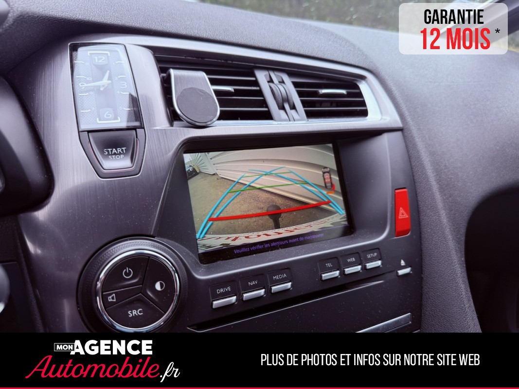 DS DS5 2.0 BLUE HDI 180ch SPORT CHIC EAT6 BOITE AUTO *KIT DISTRIBUTION 2025*ATTELAGE*CARPLAY* / GARANTIE 12 MOIS