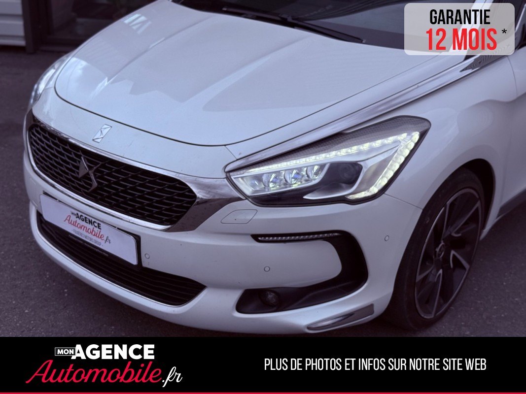 DS DS5 2.0 BLUE HDI 180ch SPORT CHIC EAT6 BOITE AUTO *KIT DISTRIBUTION 2025*ATTELAGE*CARPLAY* / GARANTIE 12 MOIS