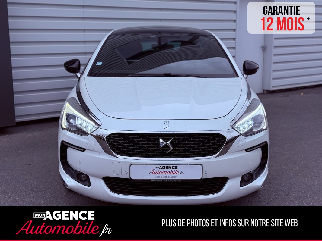 DS DS5 2.0 BLUE HDI 180ch SPORT CHIC EAT6 BOITE AUTO *KIT DISTRIBUTION 2025*ATTELAGE*CARPLAY* / GARANTIE 12 MOIS