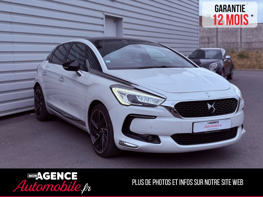 DS DS5 2.0 BLUE HDI 180ch SPORT CHIC EAT6 BOITE AUTO *KIT DISTRIBUTION 2025*ATTELAGE*CARPLAY* / GARANTIE 12 MOIS