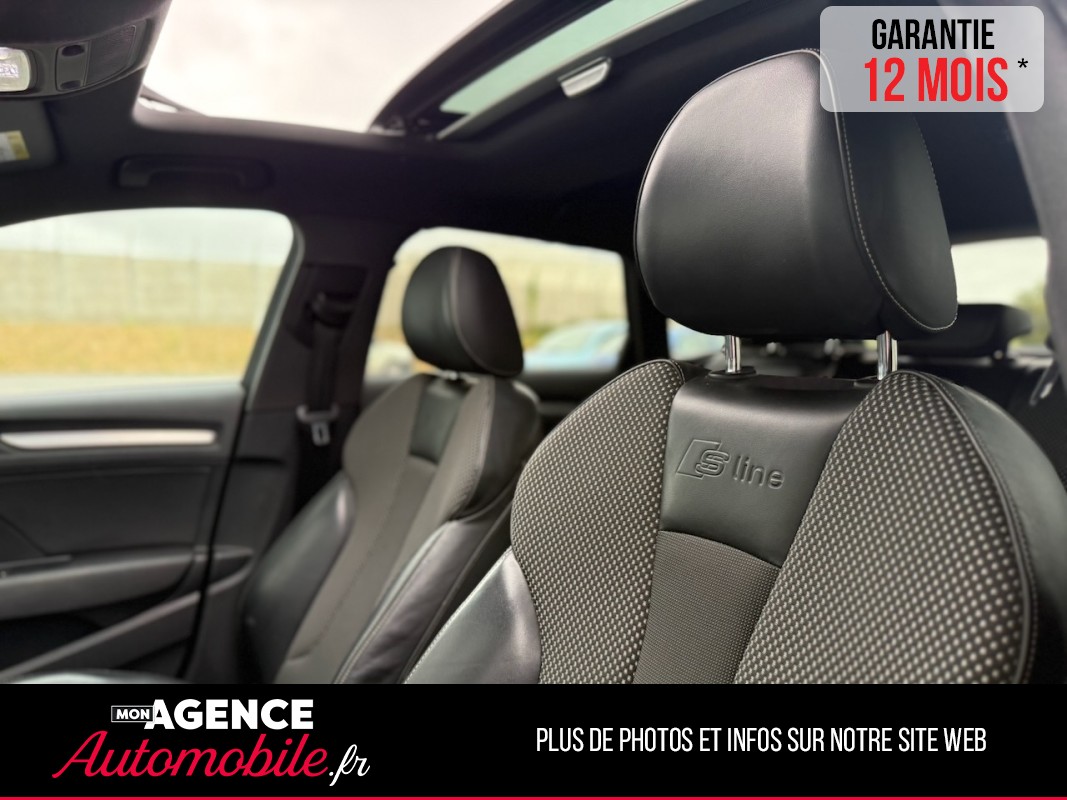 Audi A3 Sportback 2.0 TDI S-Tronic 150 Ch SLINE *TOIT OUVRANT*VOLANT MEPLAT*RADAR AV&AR*/ GARANTIE 12 MOIS
