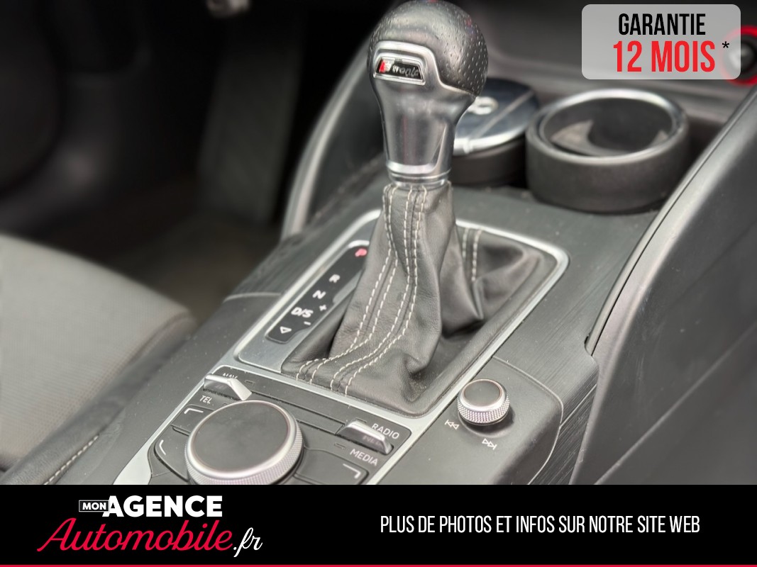Audi A3 Sportback 2.0 TDI S-Tronic 150 Ch SLINE *TOIT OUVRANT*VOLANT MEPLAT*RADAR AV&AR*/ GARANTIE 12 MOIS
