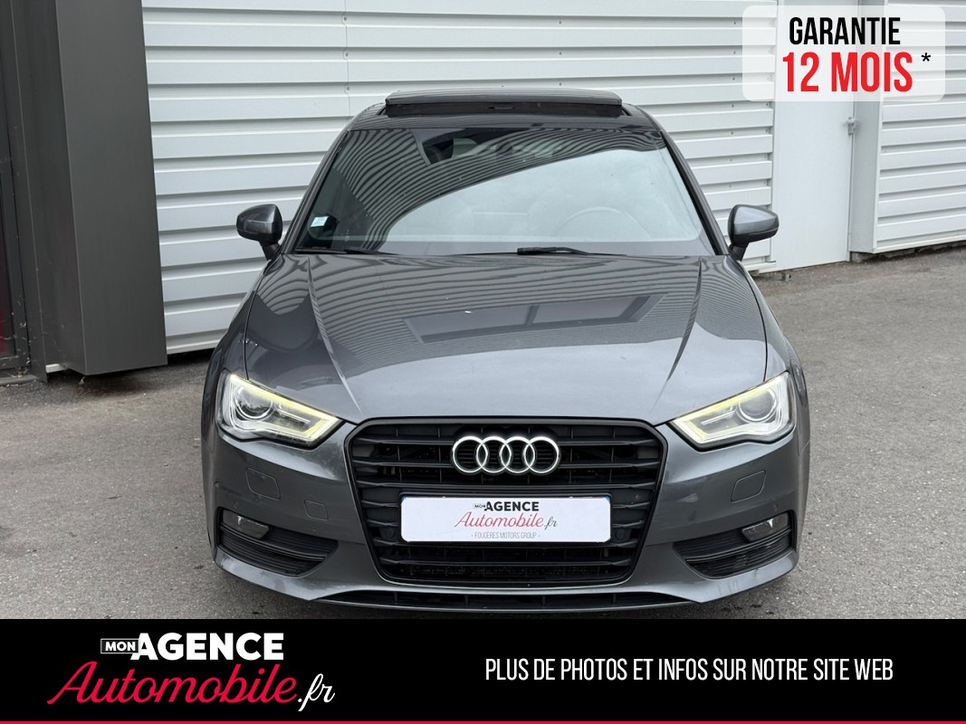 Audi A3 Sportback 2.0 TDI S-Tronic 150 Ch SLINE *TOIT OUVRANT*VOLANT MEPLAT*RADAR AV&AR*/ GARANTIE 12 MOIS