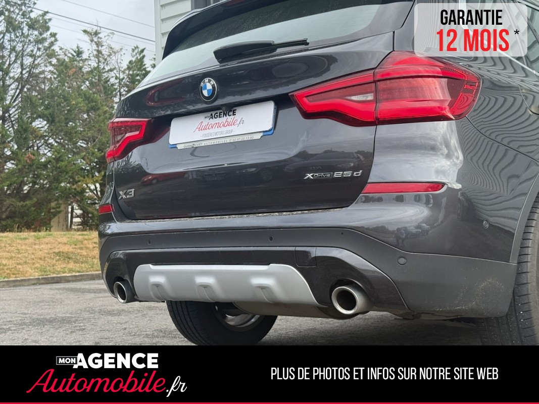 BMW X3 (G01) XLine 25d XDrive 2.0d Steptronic 8 231ch / GARANTIE 12 MOIS
