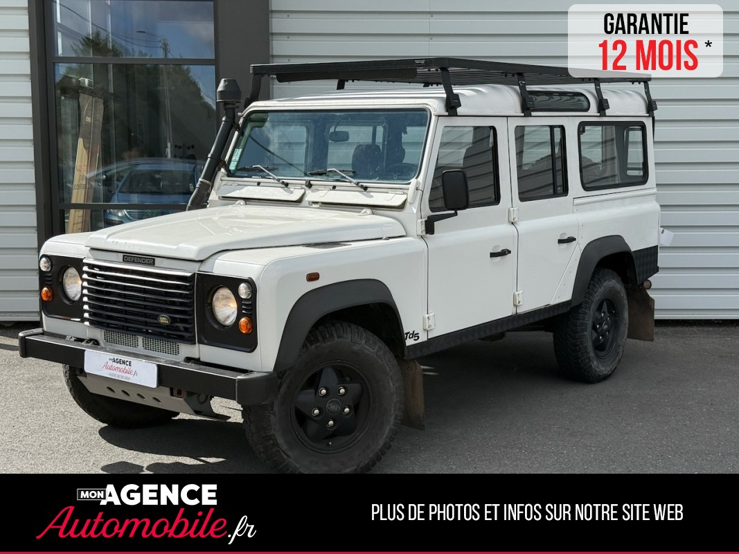 Land Rover DEFENDER TD5 110ch *9 PLACES*CLIMATISATION*ALARME*GALERIE TOIT FRONTRUNNER*/ GARANTIE 12 MOIS