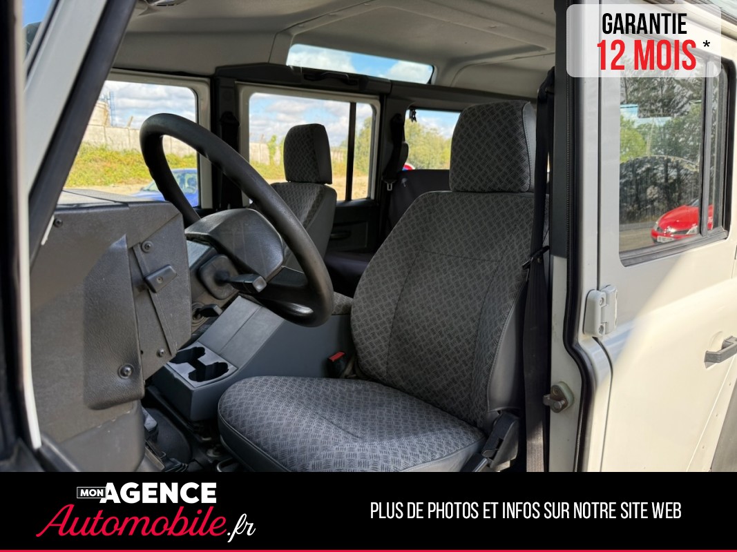 Land Rover DEFENDER TD5 110ch *9 PLACES*CLIMATISATION*ALARME*GALERIE TOIT FRONTRUNNER*/ GARANTIE 12 MOIS