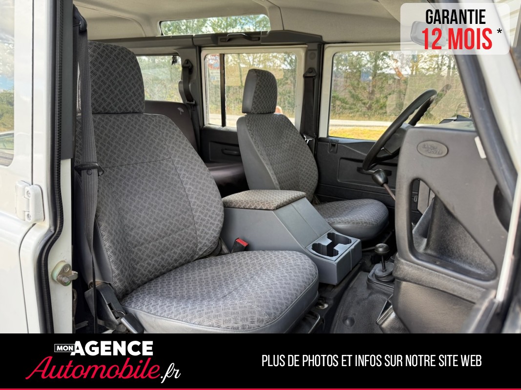 Land Rover DEFENDER TD5 110ch *9 PLACES*CLIMATISATION*ALARME*GALERIE TOIT FRONTRUNNER*/ GARANTIE 12 MOIS