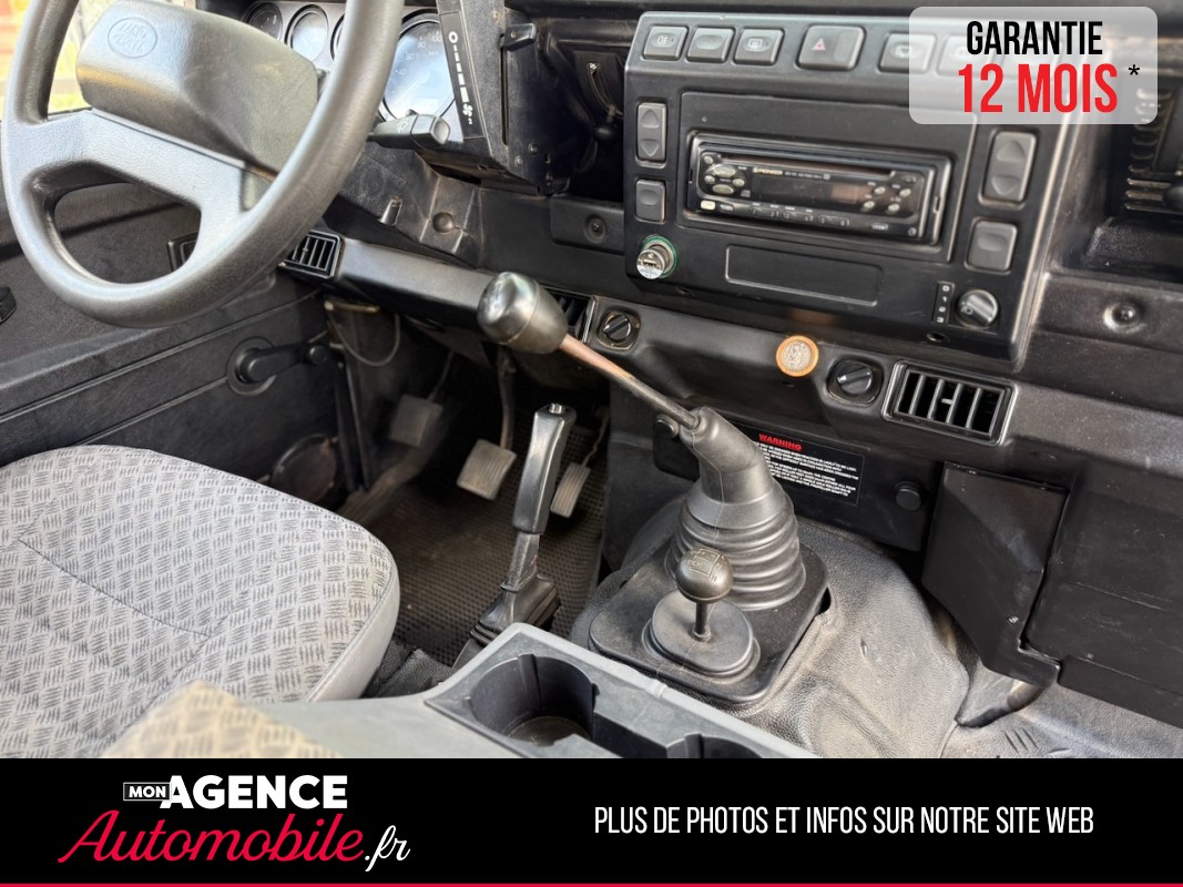 Land Rover DEFENDER TD5 110ch *9 PLACES*CLIMATISATION*ALARME*GALERIE TOIT FRONTRUNNER*/ GARANTIE 12 MOIS